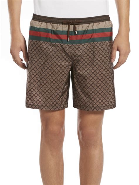 gucci swimwear for men|gucci swim trunks for men.